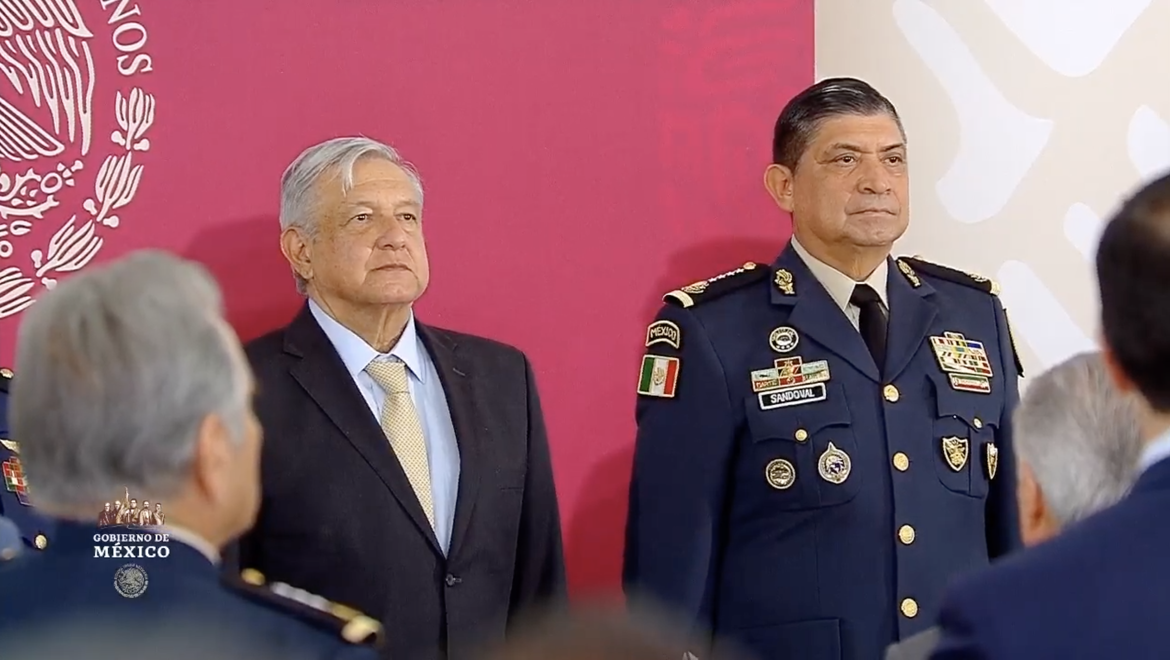 Día de la Fuerza Aérea Mexicana, desde la Base Aérea Militar de Santa Lucía