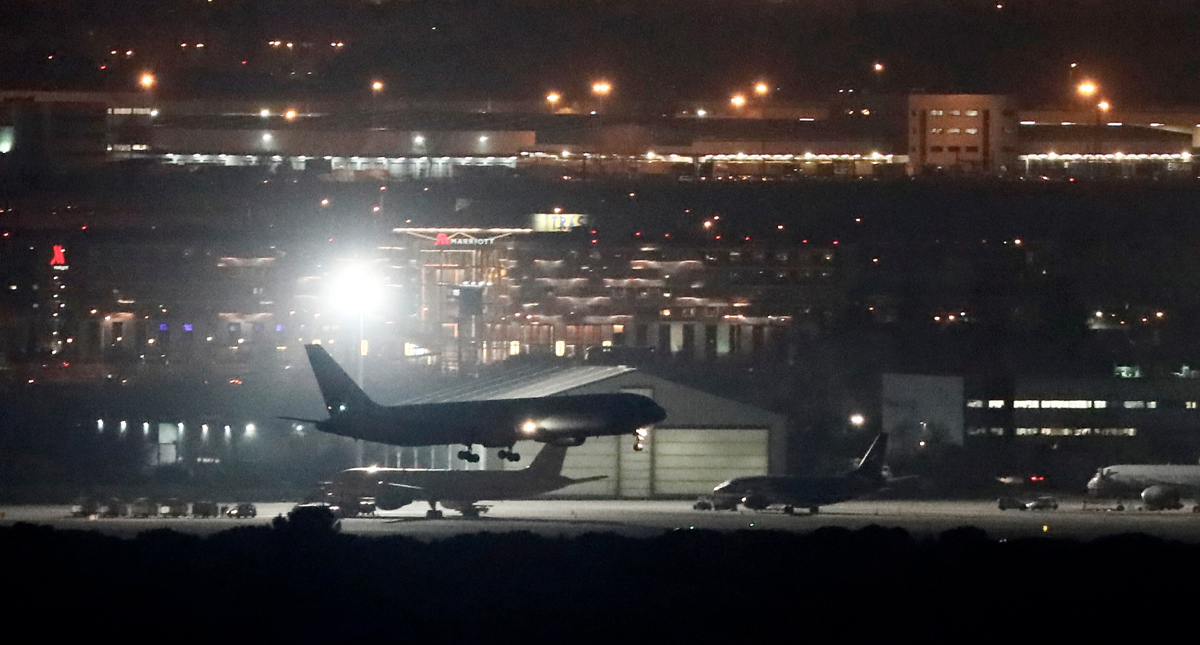 Exitoso aterrizaje de un avión de Air Canada en Madrid-Barajas