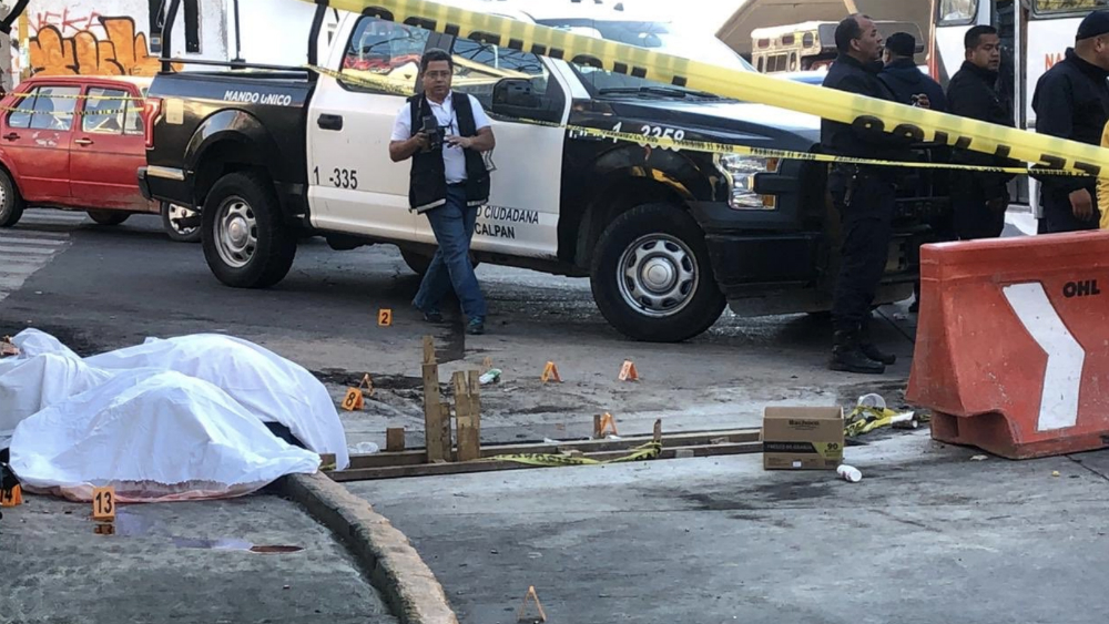 Balacera en Naucalpan deja dos muertos