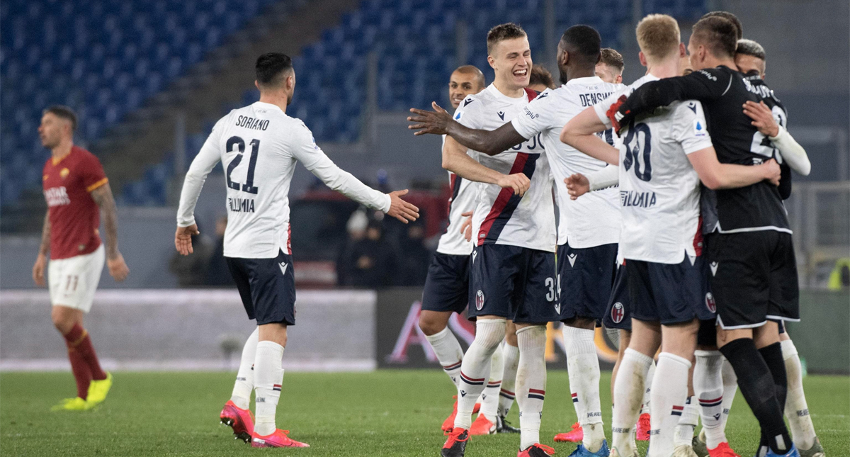 Bolonia doblega a la Roma en su propia casa