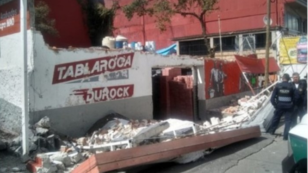 Fuertes vientos en la Ciudad de México dejan al menos seis lesionados