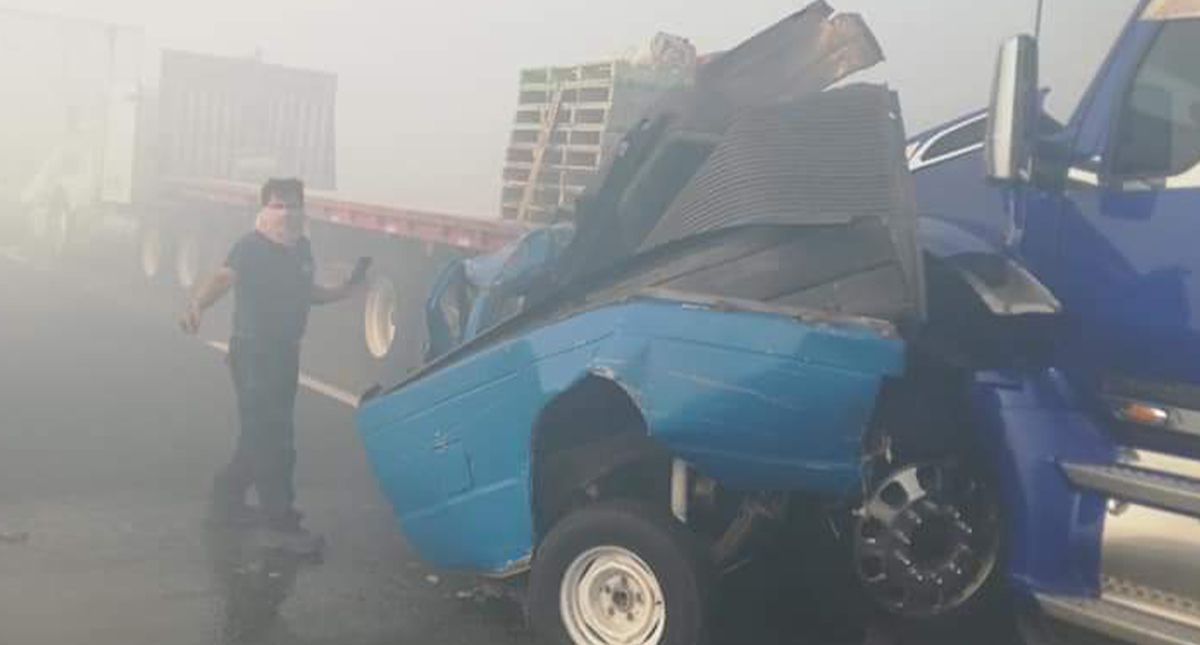Carambola en Libramiento Nororiente de Toluca deja dos muertos