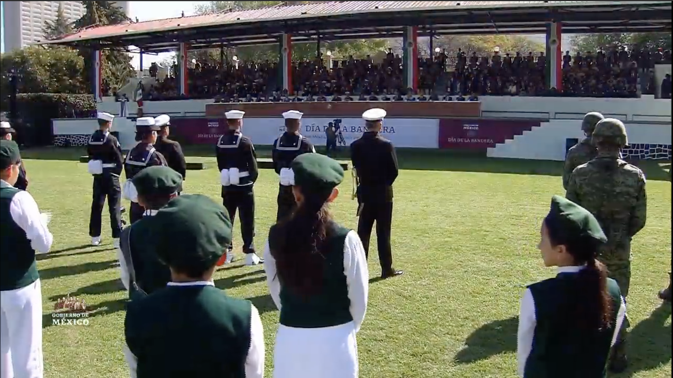 Ceremonia conmemorativa del Día de la Bandera