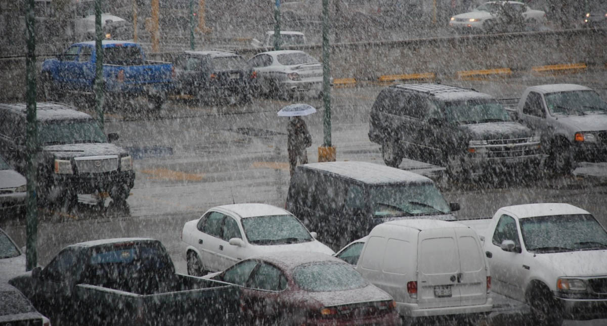 Activan Alerta Naranja por nevadas en Ciudad Juárez