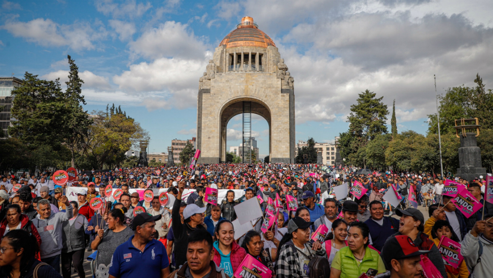 Estas son las concentraciones de este martes en la Ciudad de México