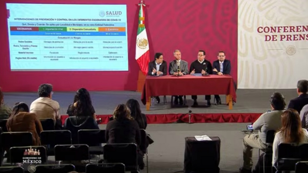 Conferencia de prensa Coronavirus COVID-19 (29-02-2020)