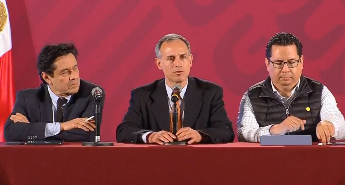 Conferencia de prensa por COVID-19