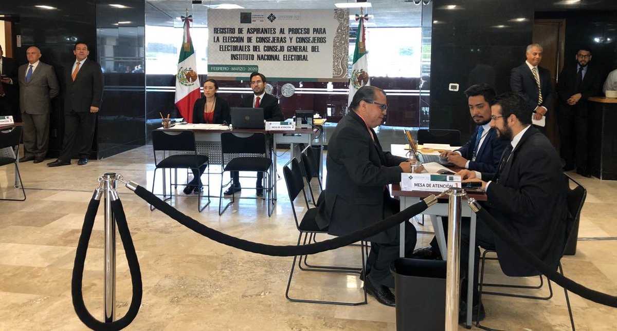Inicia registro de aspirantes a consejeros del INE
