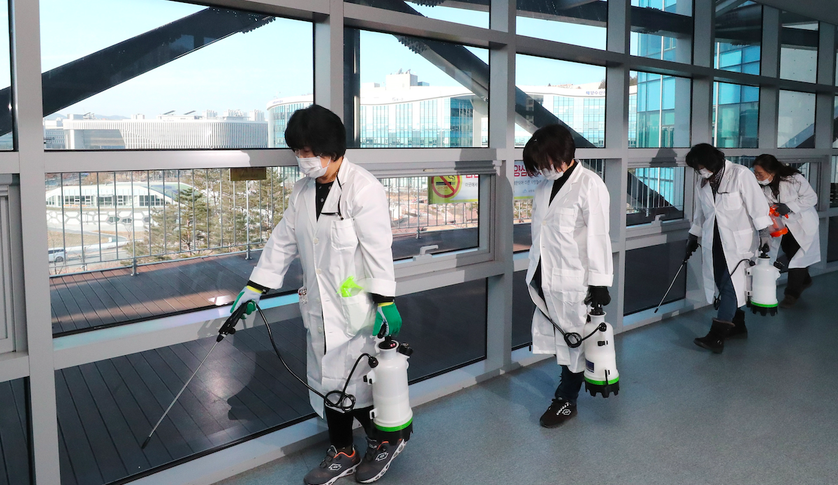 Corea del Sur ya suma 161 contagios de Covid-19 Corea del Sur ya suma 161 contagios de Covid-19