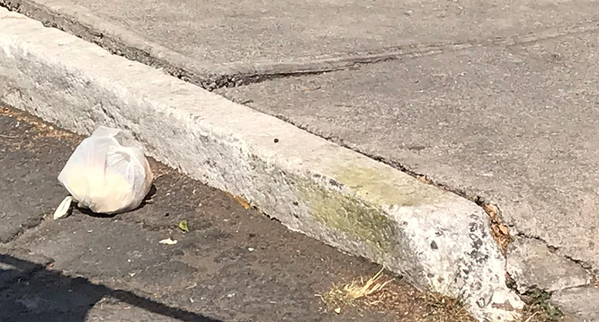 Tiran cadáver de recién nacido en calles de la Ciudad de México - cuerpo-de-bebe-en-bolsa-de-basura