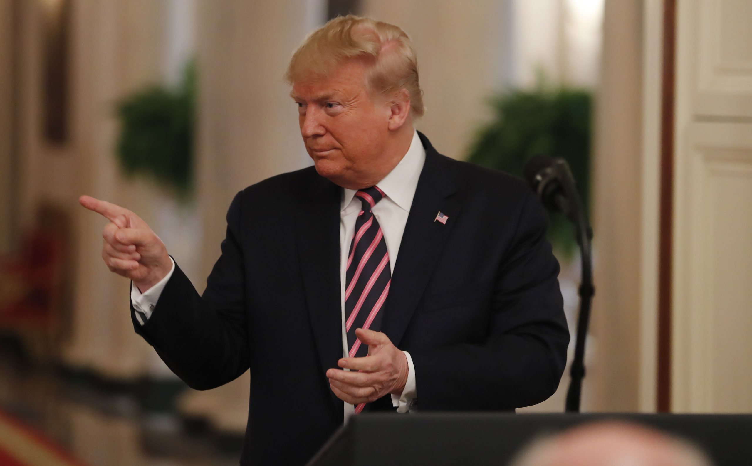 Donald Trump celebra absolución en ‘impeachment’