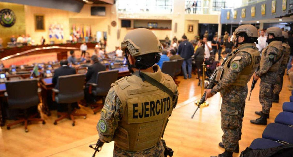 Estados Unidos califica como inaceptable irrupción del Ejército en Asamblea de El Salvador