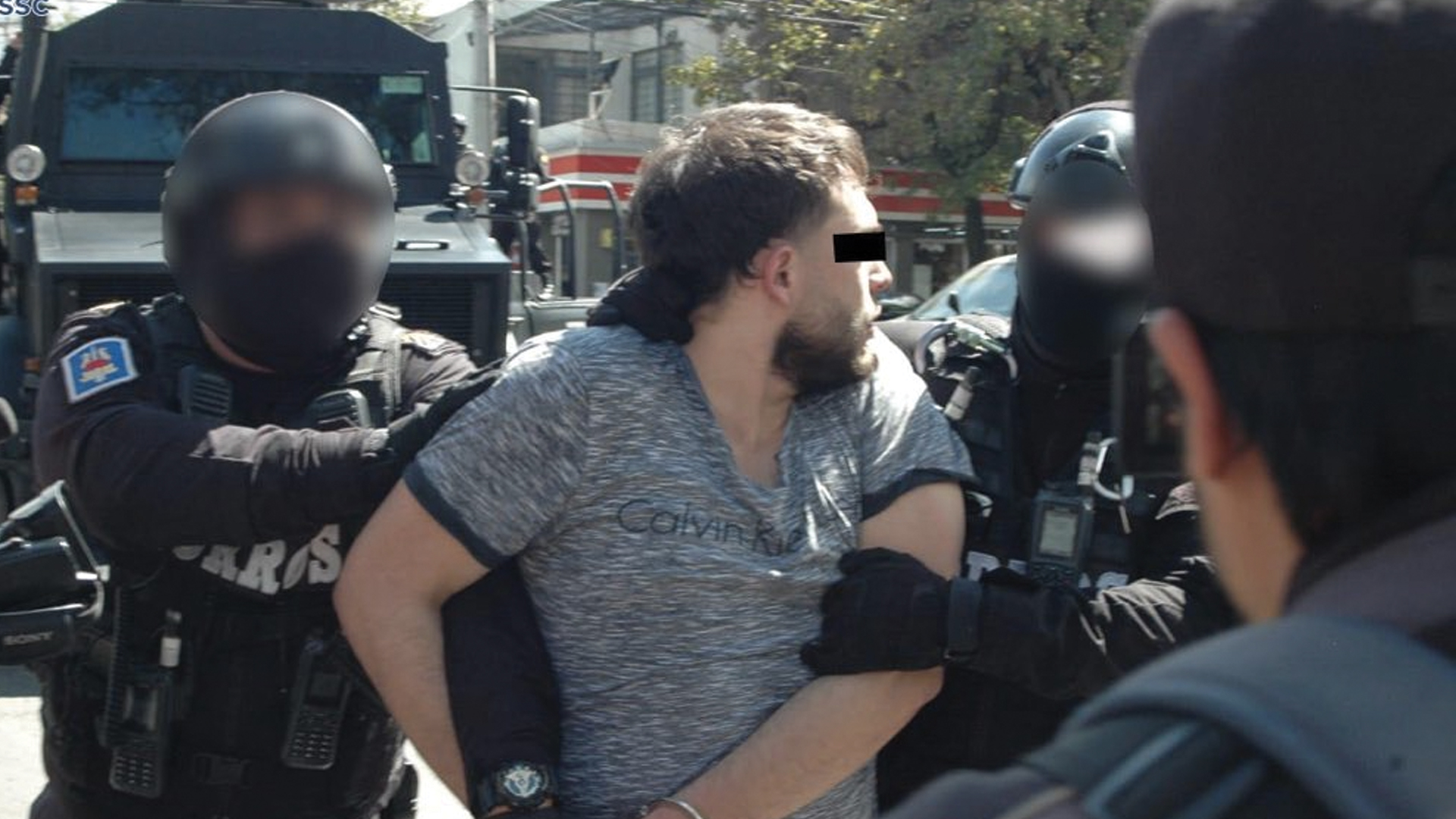 Detienen a ‘El colocho’ integrante de La unión Tepito, en Coapa