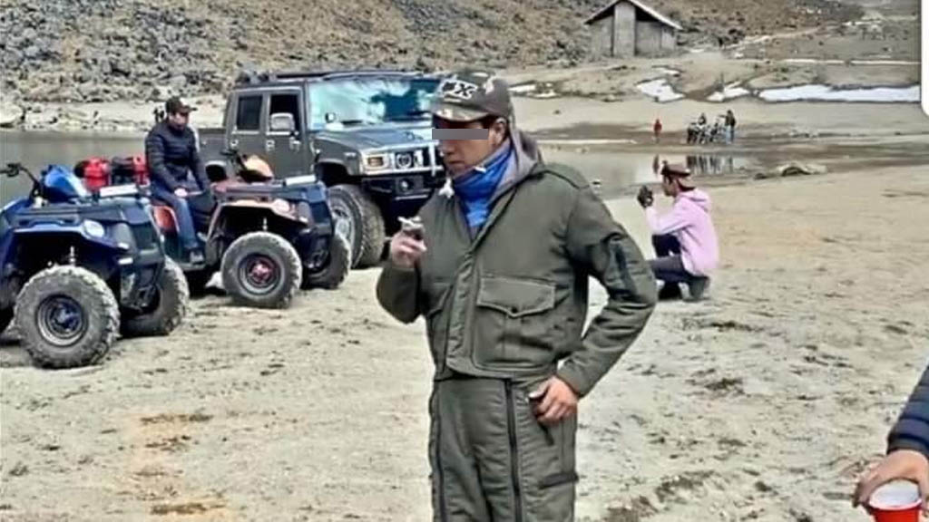 Cesan a funcionario que organizó fiesta en el Nevado de Toluca