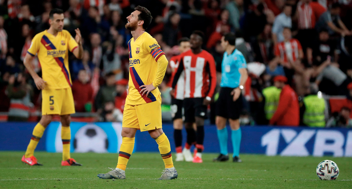 Athletic elimina de último minuto al Barcelona de la Copa del Rey