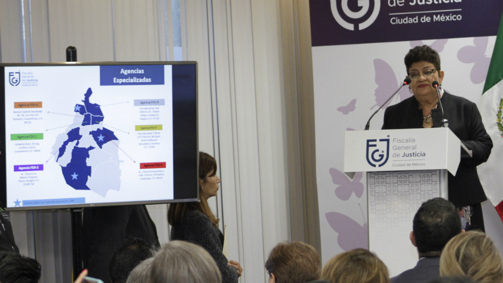 No se cerrarán los ojos ante violencia de género, dijo Ernestina Godoy