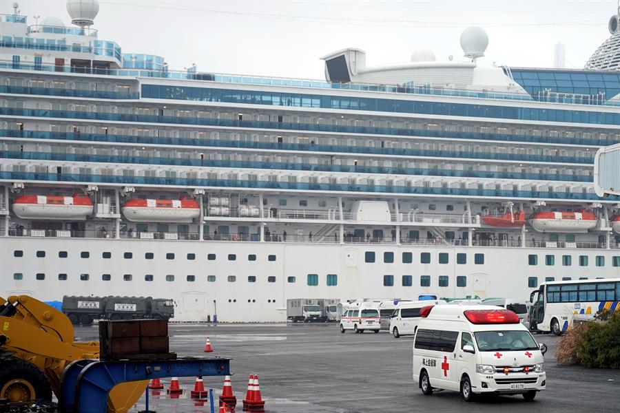 Un colombiano a bordo del Diamond Princess es diagnosticado con coronavirus