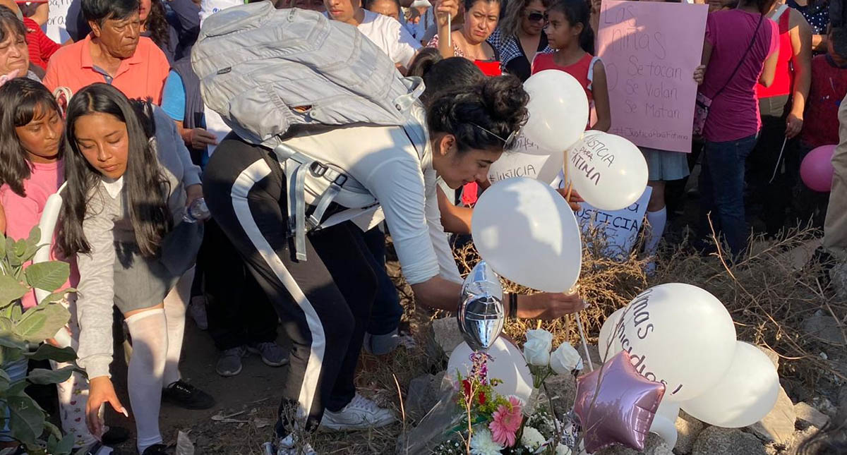 Indignación y enojo por el asesinato de Fátima, una niña de 7 años en la Ciudad de México - fatima-marcha-menor-tulyehualco-2