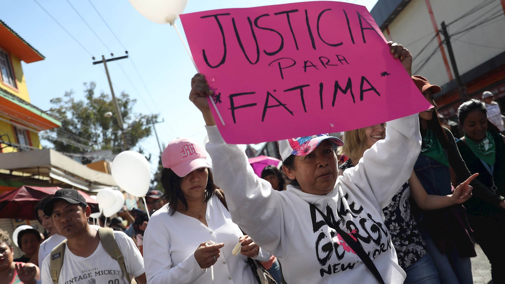 Marchan por el asesinato de Fátima - fatima-marcha-menor-tulyehualco-3