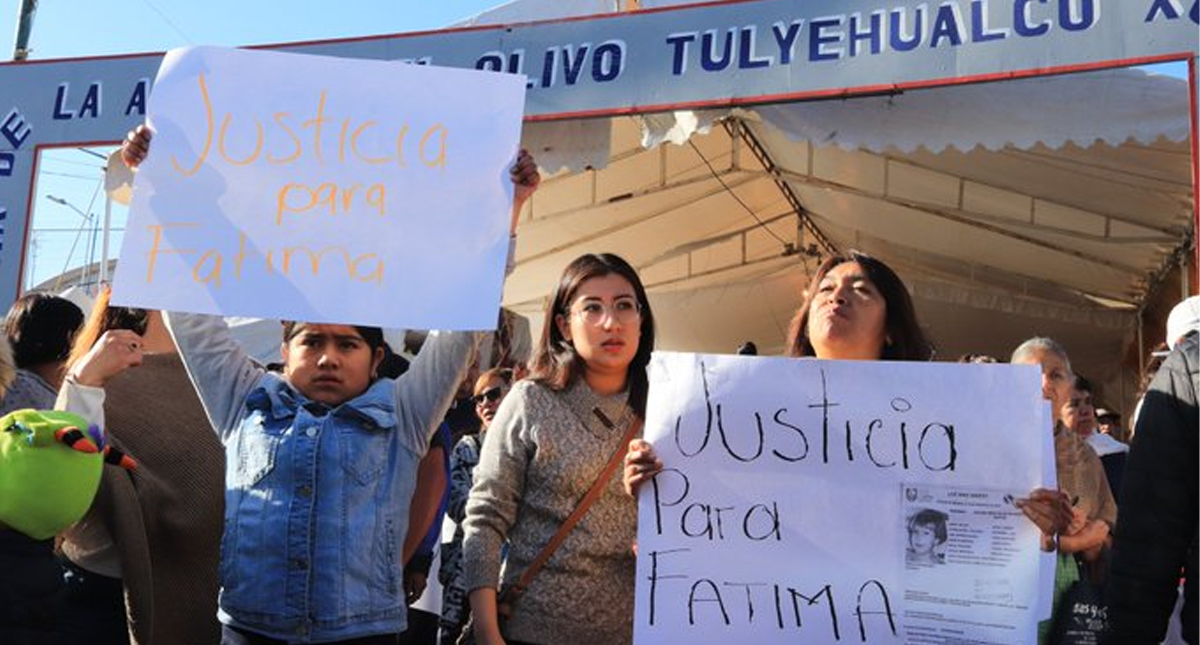 Indignación y enojo por el asesinato de Fátima, una niña de 7 años en la Ciudad de México - fatima