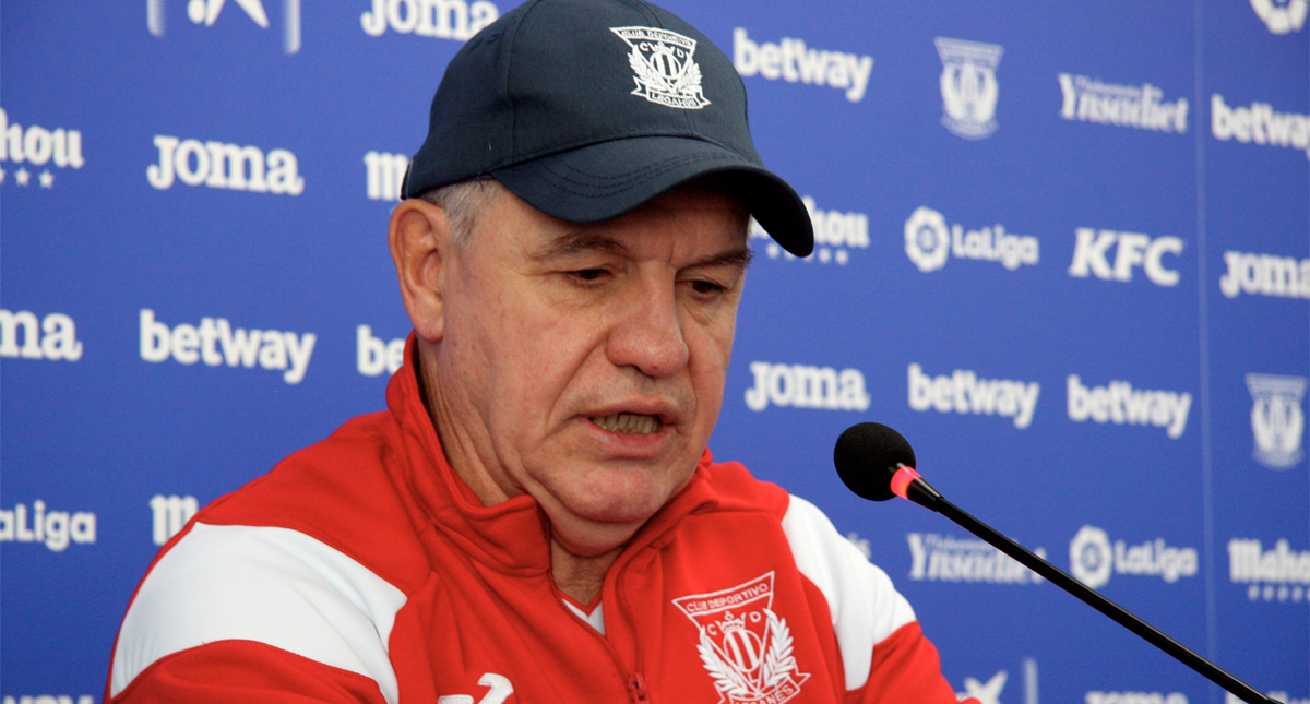 Javier Aguirre lamenta empate a uno del Leganés contra el Alavés