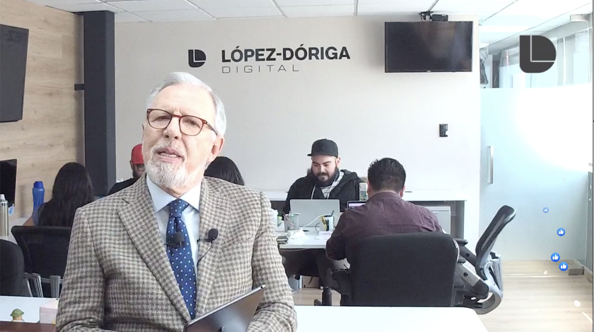 El presidente y la fiesta en paz; en vivo con Joaquín López-Dóriga