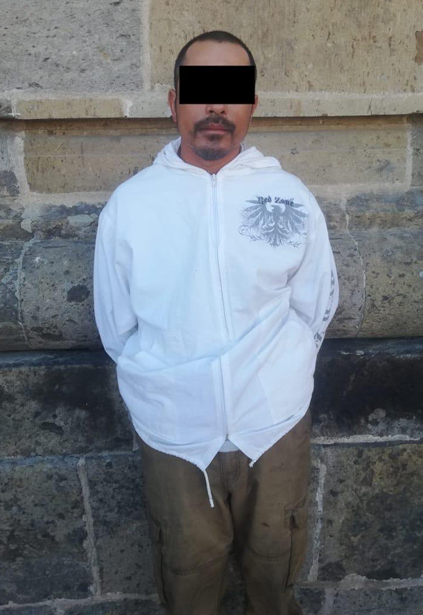 A proceso, hombre que apedreó cuadro de la Virgen en Catedral de Guadalajara - jorge-n-detenido-por-apedrar-cuadro-de-la-virgen