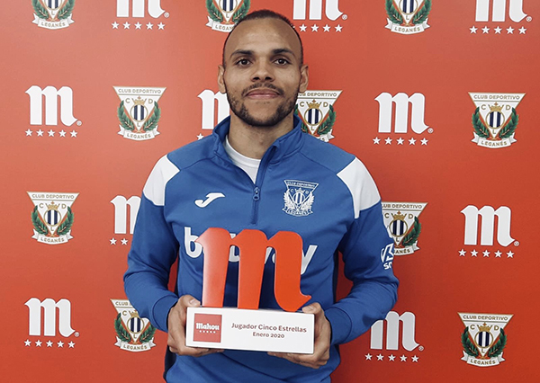 "Aguirre nos ha llevado a muy buen momento": Braithwaite - martin-braithwaite-con-premio-al-jugador-cinco-estrellas