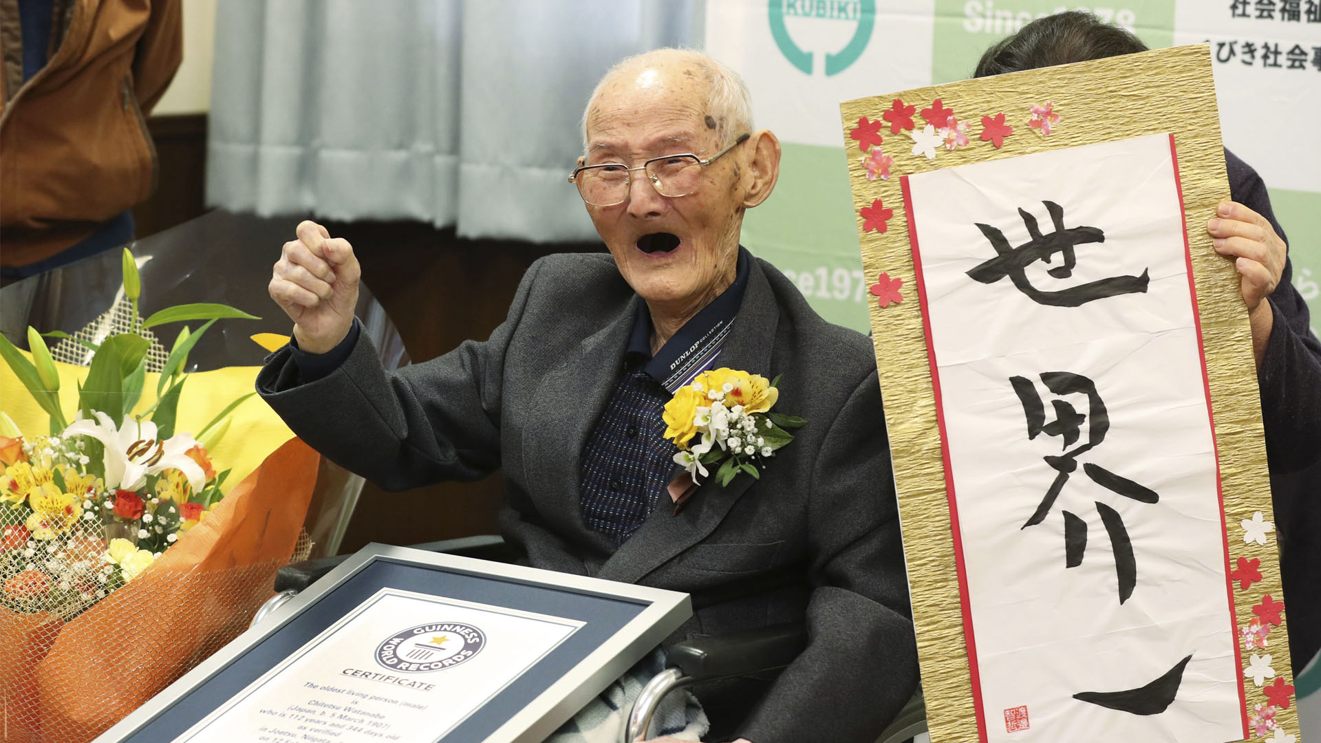 Murió el hombre más viejo del mundo 11 días después de recibir el Guinness