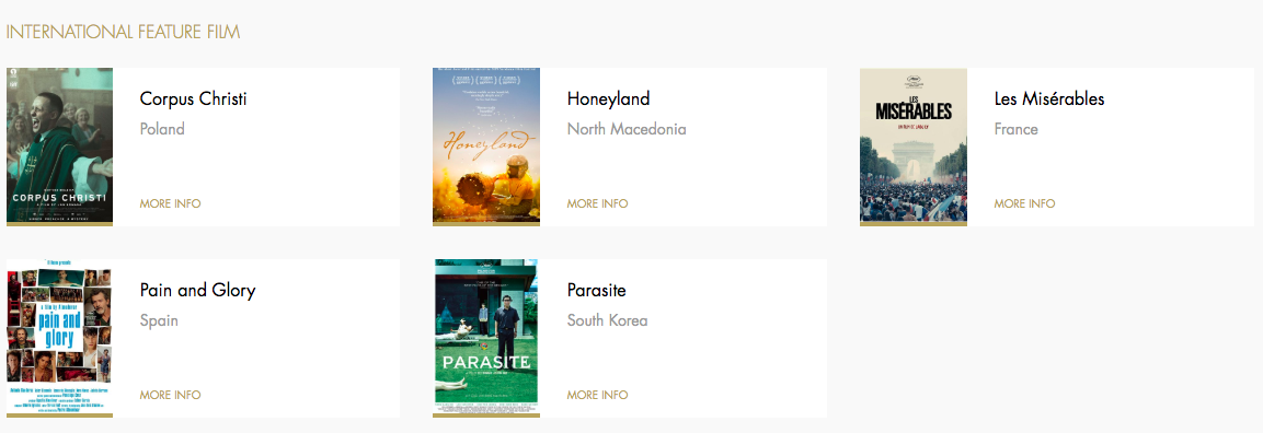 Las nominadas a Mejor película internacional en el Óscar - nominaciones-a-mejor-pelicula-extranjera-oscar