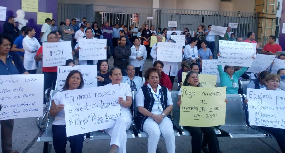 Trabajadores de la Salud de Morelos concluyen paro de labores tras pago de 44 mdp