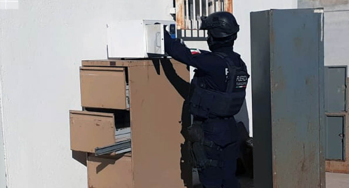 Hallan aparatos, animales y armas hechizas en penal de Nuevo Laredo - penal-nuevo-laredo-revision-carcel