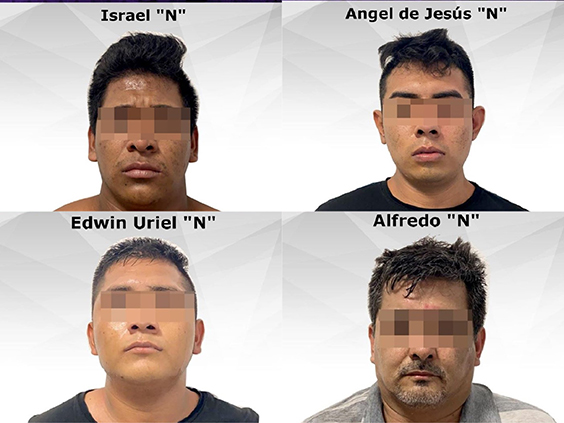 Liberan al periodista Adrián Fernández; había sido secuestrado - presuntos-secuestradores-detenidos-2