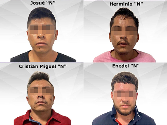 Liberan al periodista Adrián Fernández; había sido secuestrado - presuntos-secuestradores-detenidos