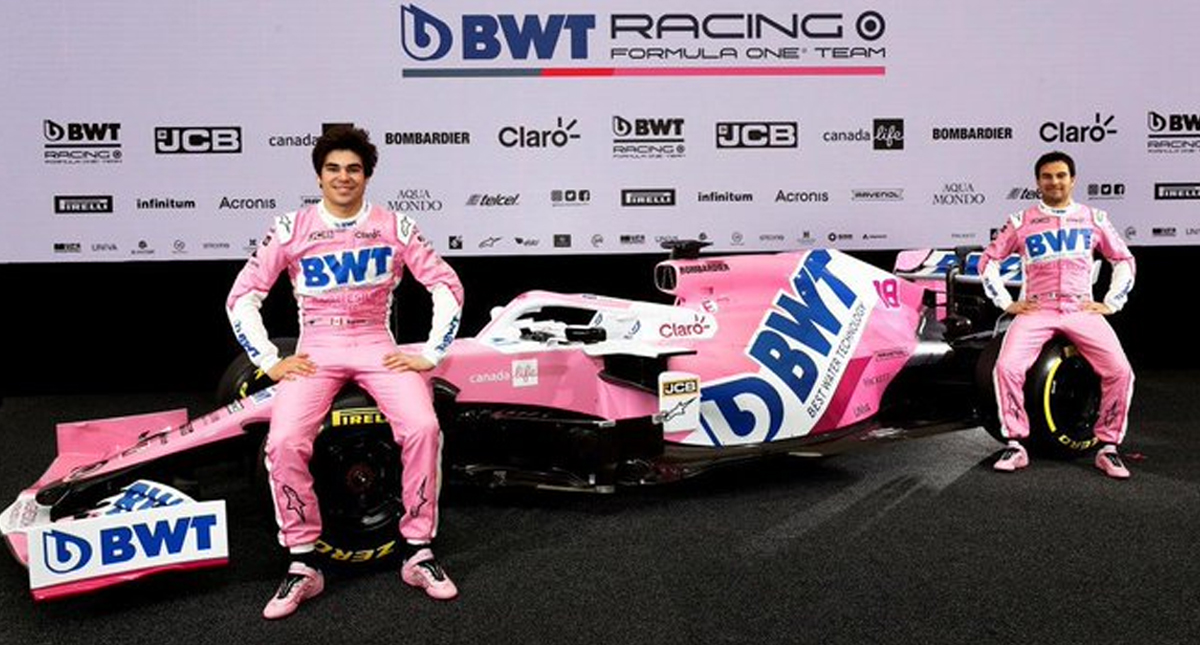 Racing Point presenta nuevo monoplaza para el campeonato 2020 de Fórmula 1 Racing Point presenta nuevo monoplaza para el campeonato 2020 de Fórmula 1