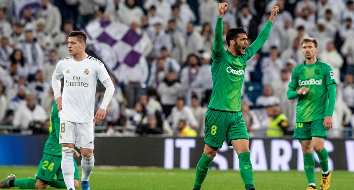 Real Sociedad elimina al Real Madrid de la Copa del Rey