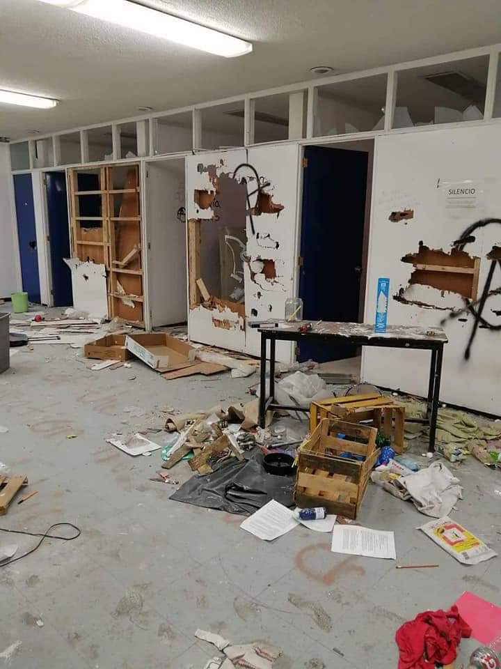 Reprueban destrucción y saqueo en instalaciones del CCH Sur - reprueban-destruccion-y-saqueo-en-el-cch-sur3