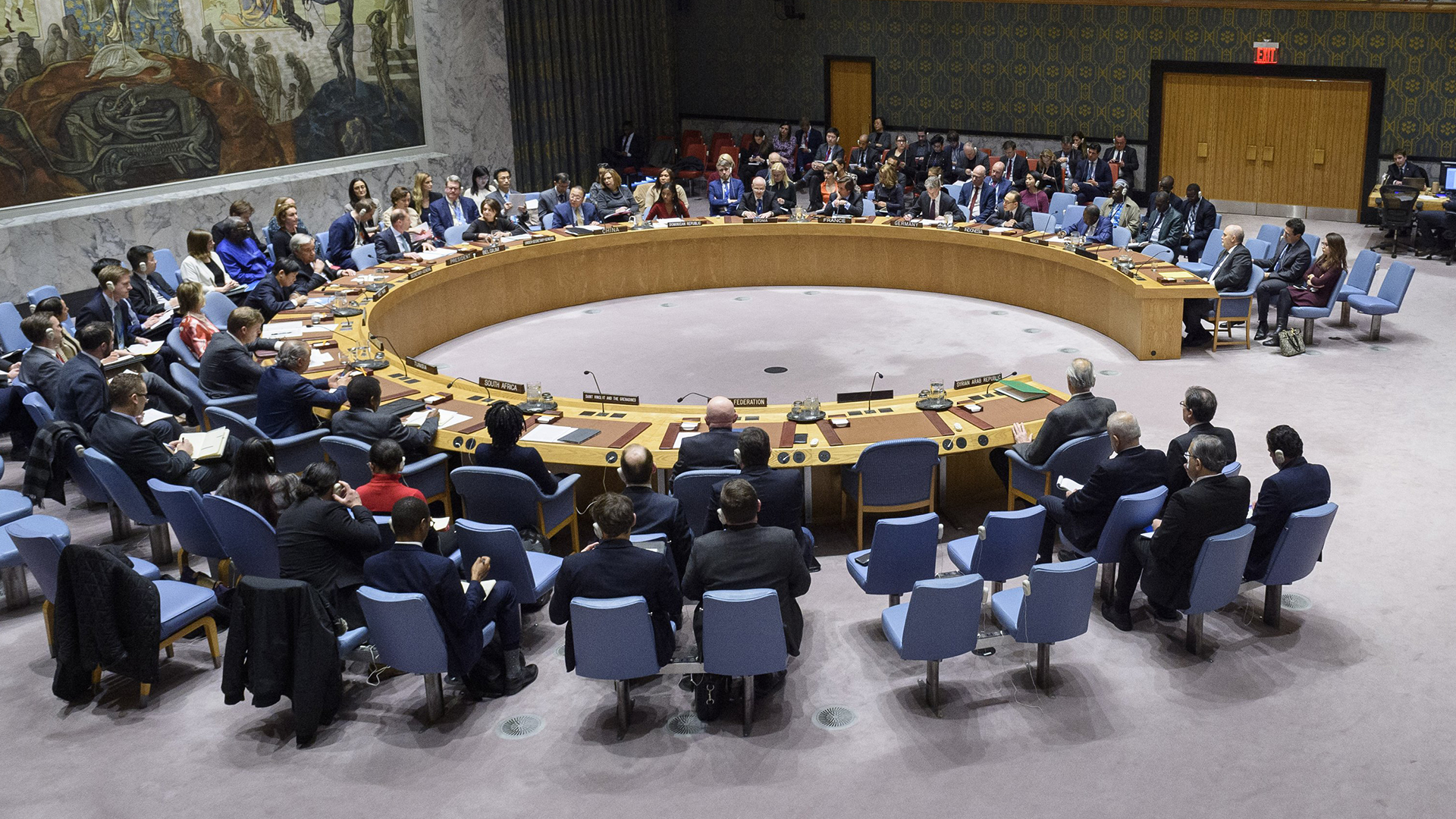 Turquía se niega ante ONU a retirar a sus tropas de Idlib - reunion-del-consejo-de-seguridad-de-la-onu