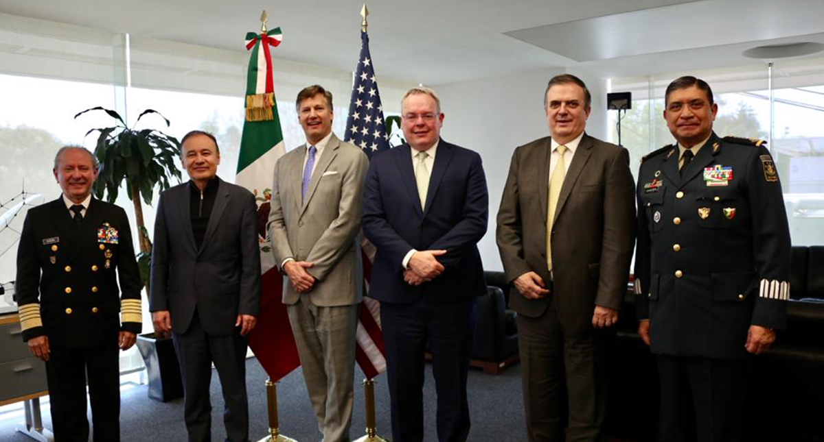 Indispensable colaborar con EE.UU. para combatir al crimen organizado: Durazo