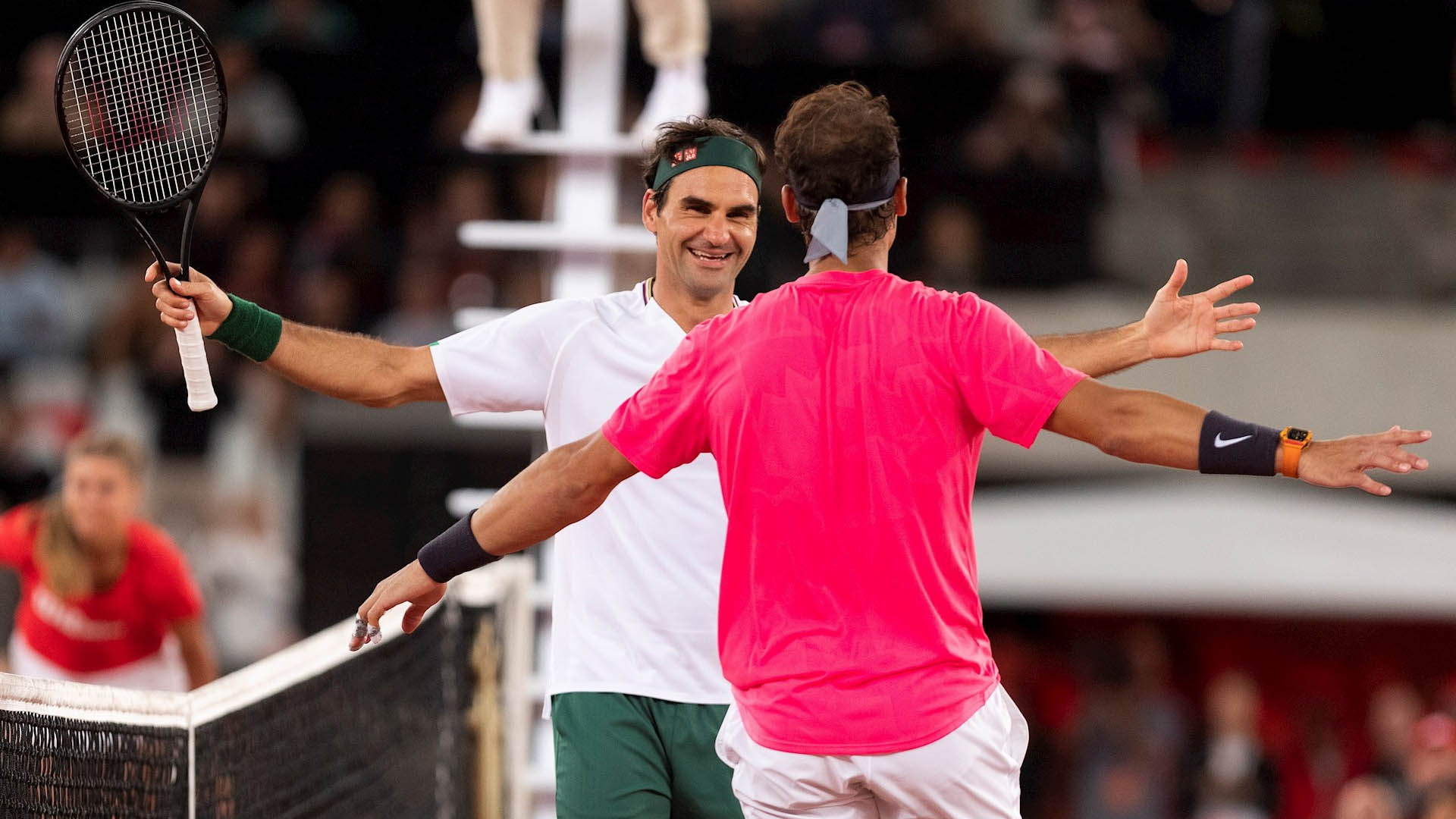 Nadal y Federer rompen récord de espectadores en África