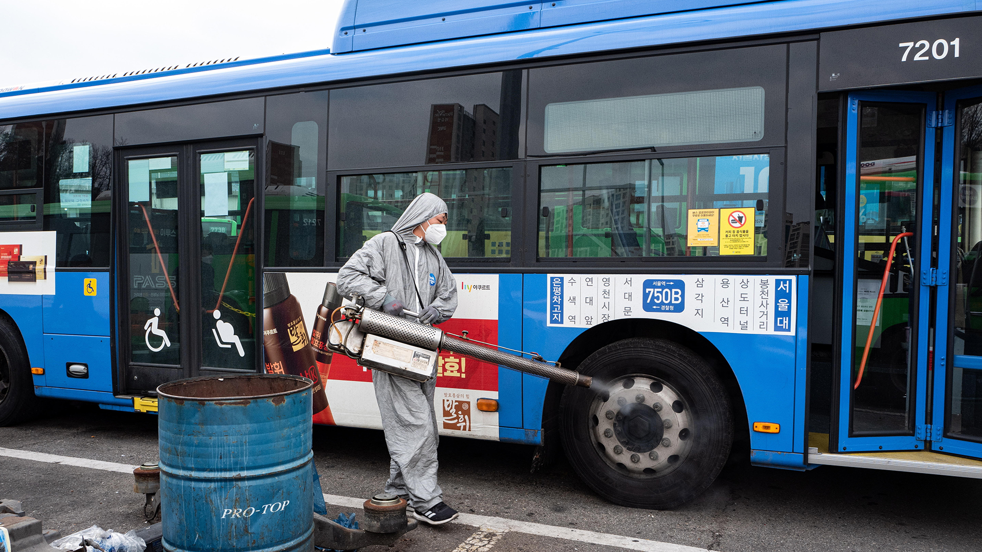 Corea del Sur suma 2 mil 022 casos de Covid-19