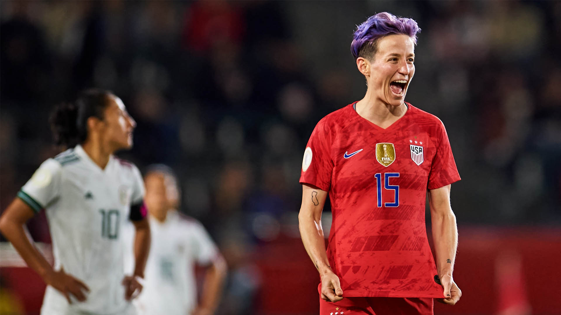 México recibe goleada de EE.UU. y se despide de Tokio 2020 - seleccion-femenil-estados-unidos-partido-mexico-megan-rapinoe