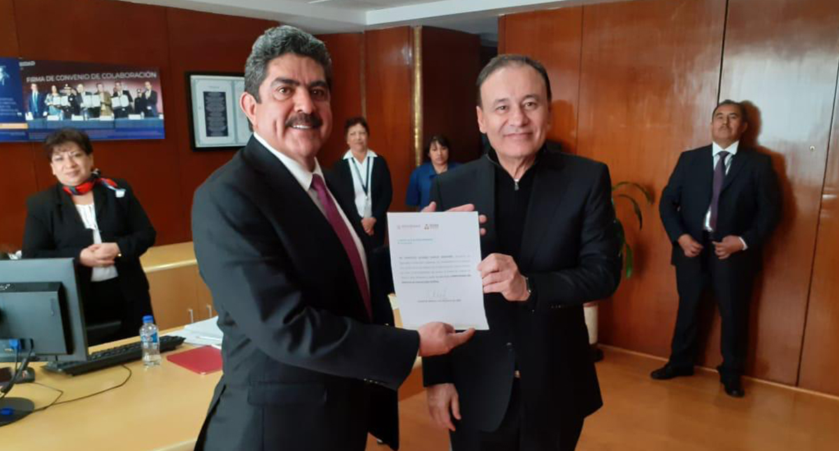 Manuel Espino rinde protesta como comisionado del Servicio de Protección Federal