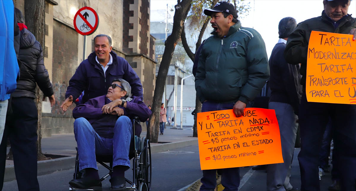 Transportistas cancelan megamarcha del miércoles en la Ciudad de México