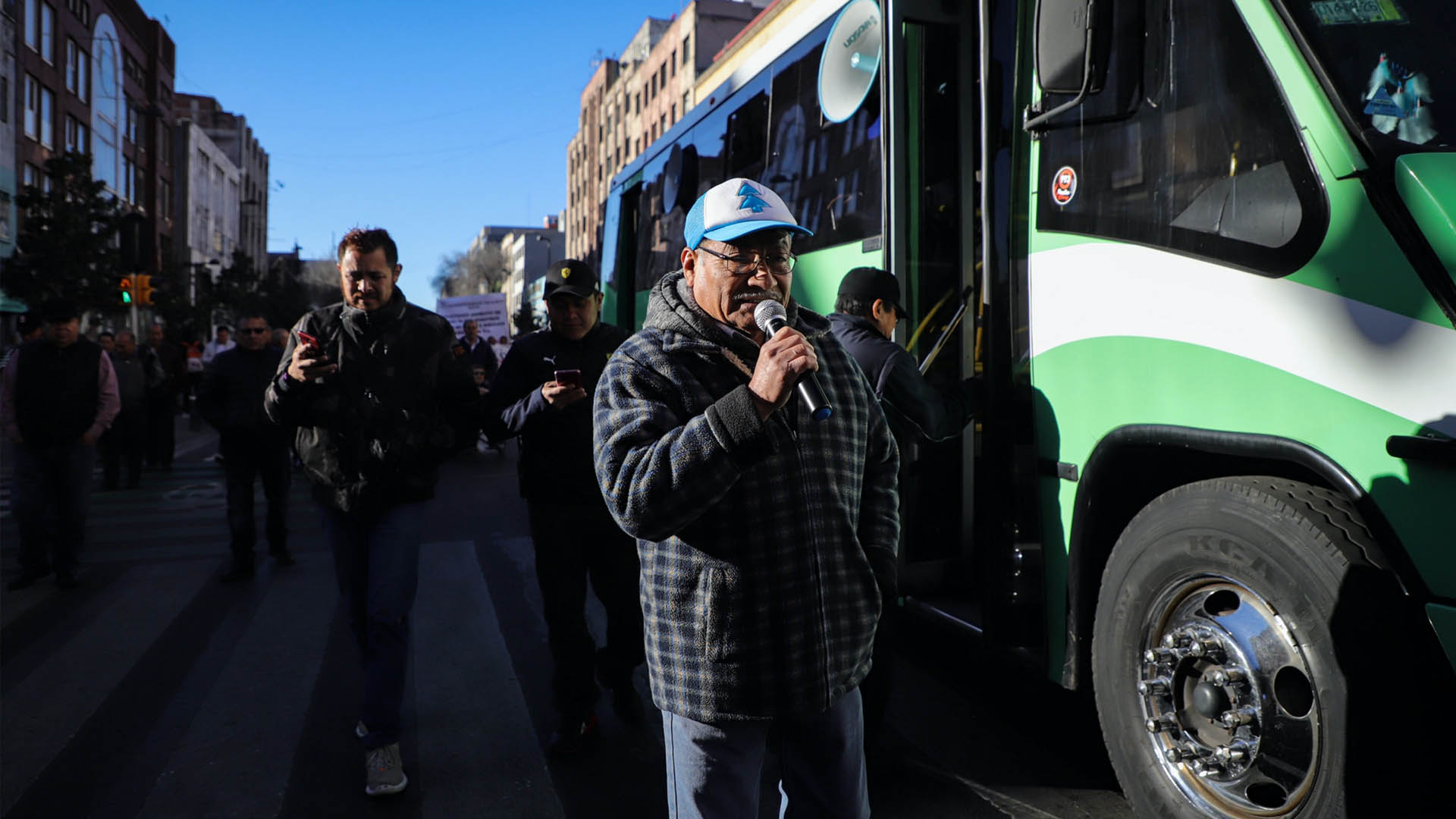 Los puntos desde donde saldrá la megamarcha de transportistas este miércoles