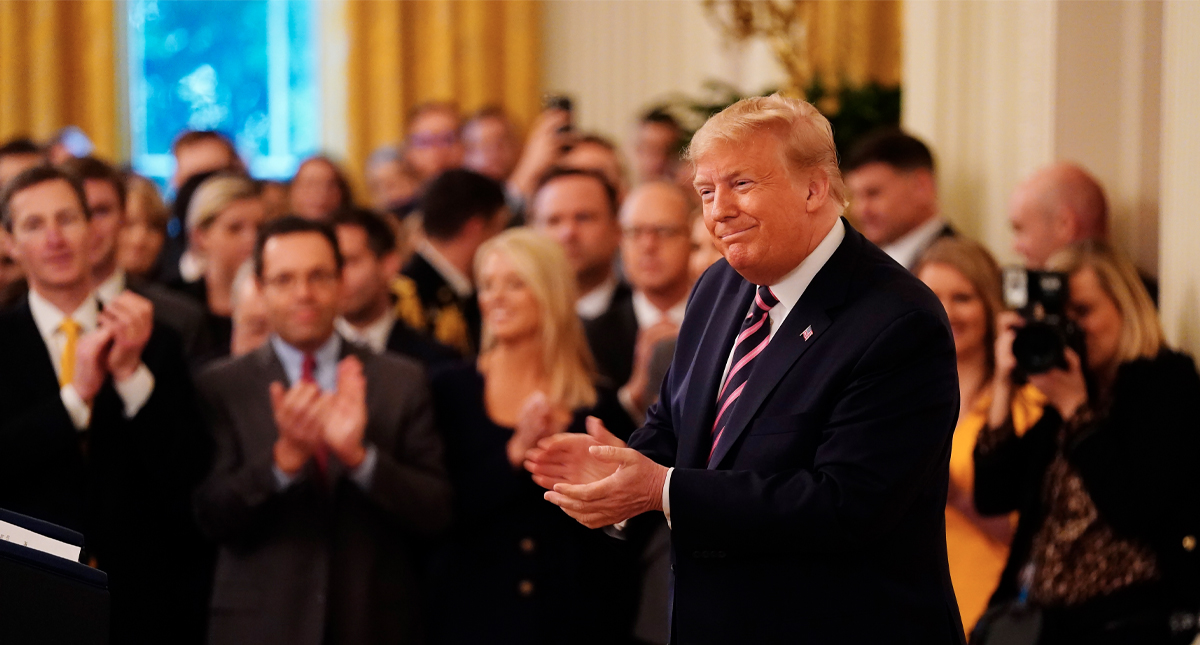 Esta es una celebración, no hemos hecho nada malo: Trump tras su absolución en el impeachment