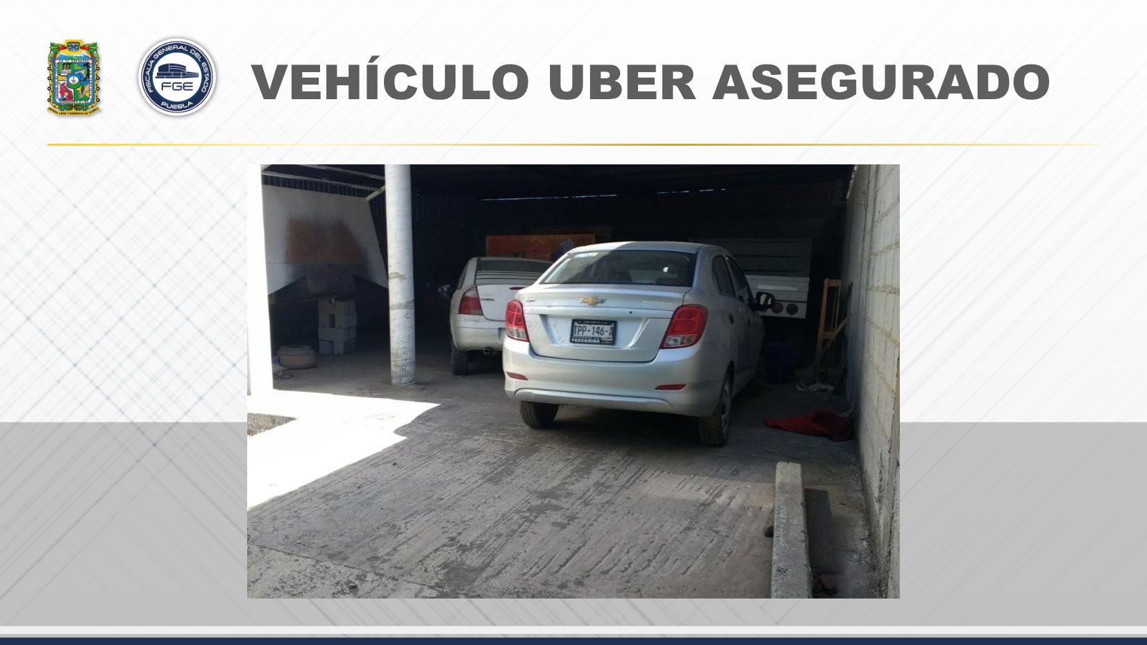 Aseguran cartuchos, droga y Uber en el que viajaban estudiantes asesinados en Puebla - uber-asegurado-huejotzingo