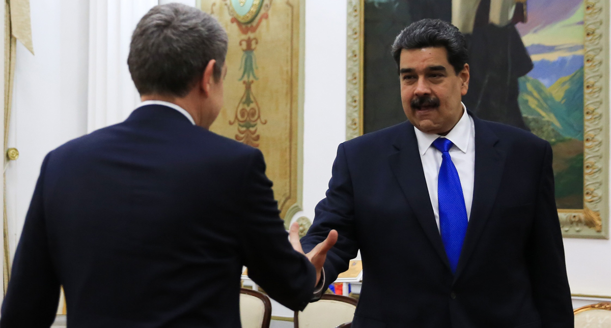 Gobierno español aclara que el expresidente Zapatero viajó a Venezuela a título personal