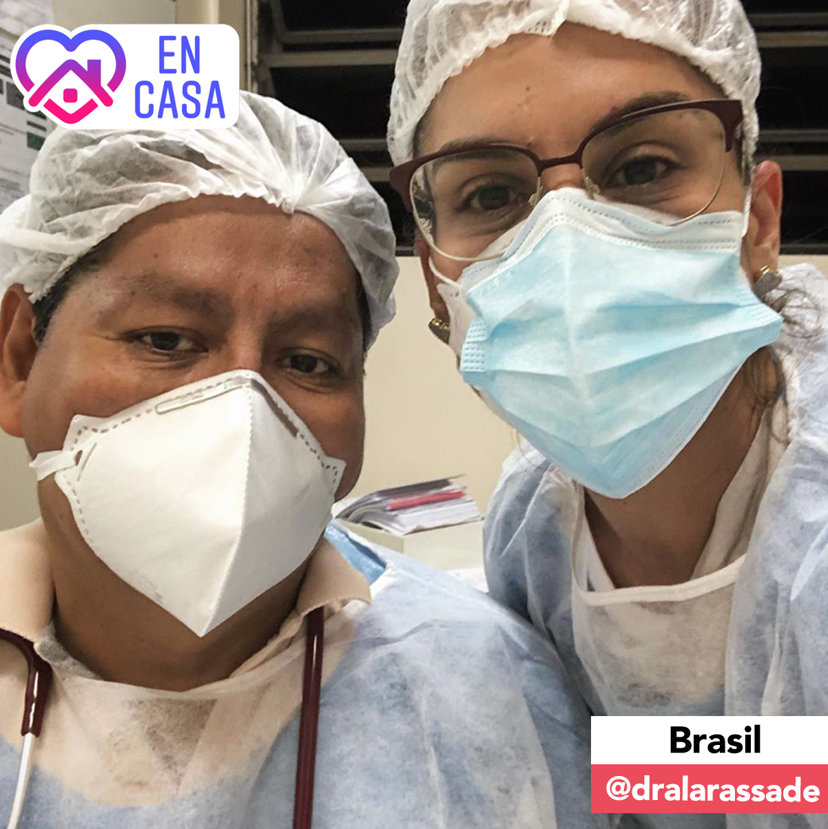 Las instagrameras: los médicos en la pandemia - 1-4