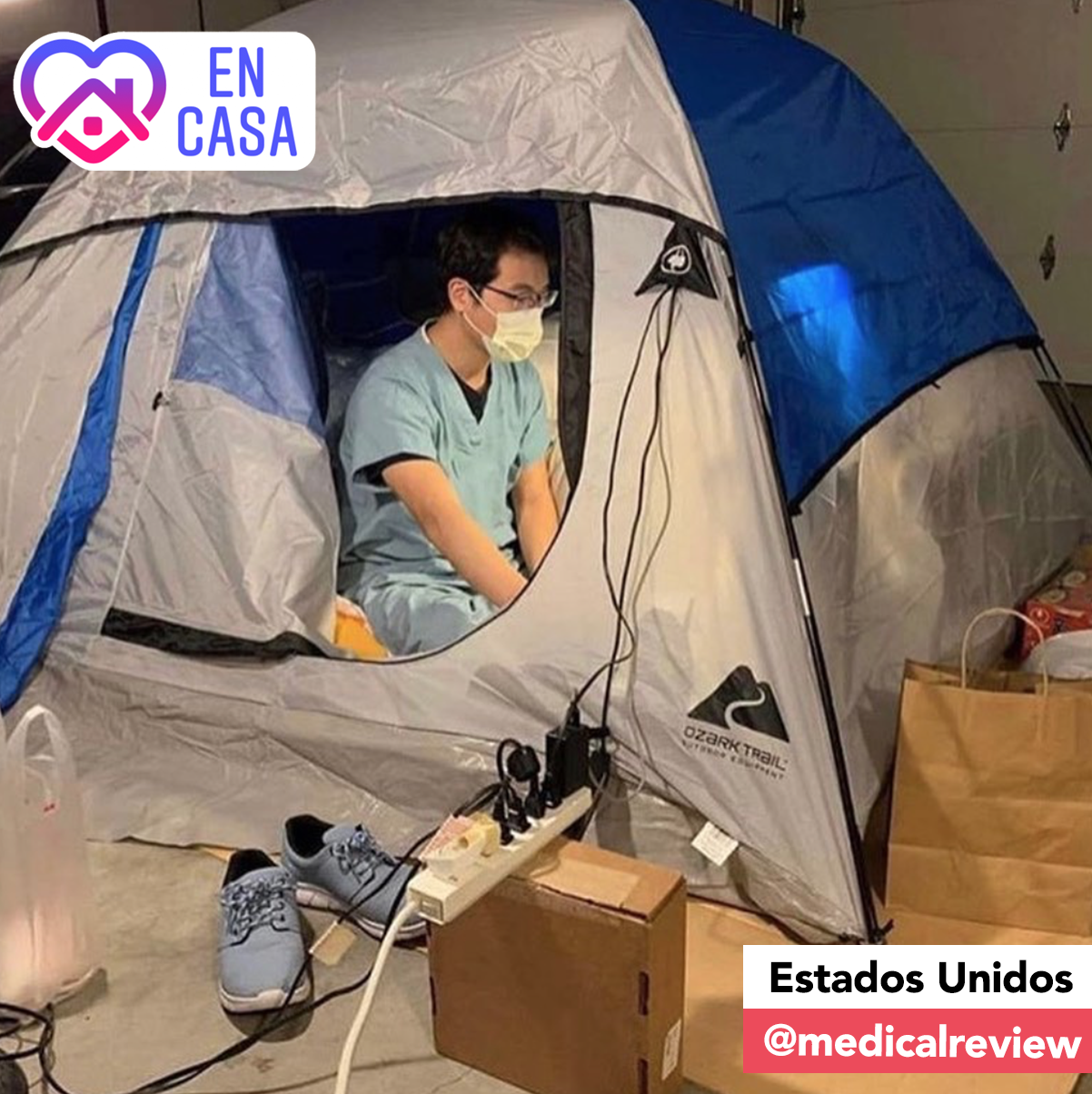 Las instagrameras: los médicos en la pandemia - 2-3-1